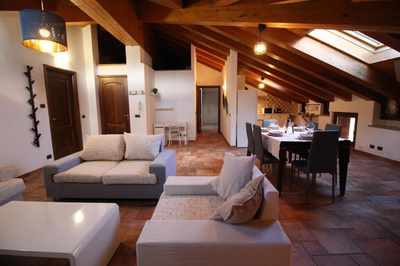 Attico Dell'Aquila Apartment Brusson Luaran gambar